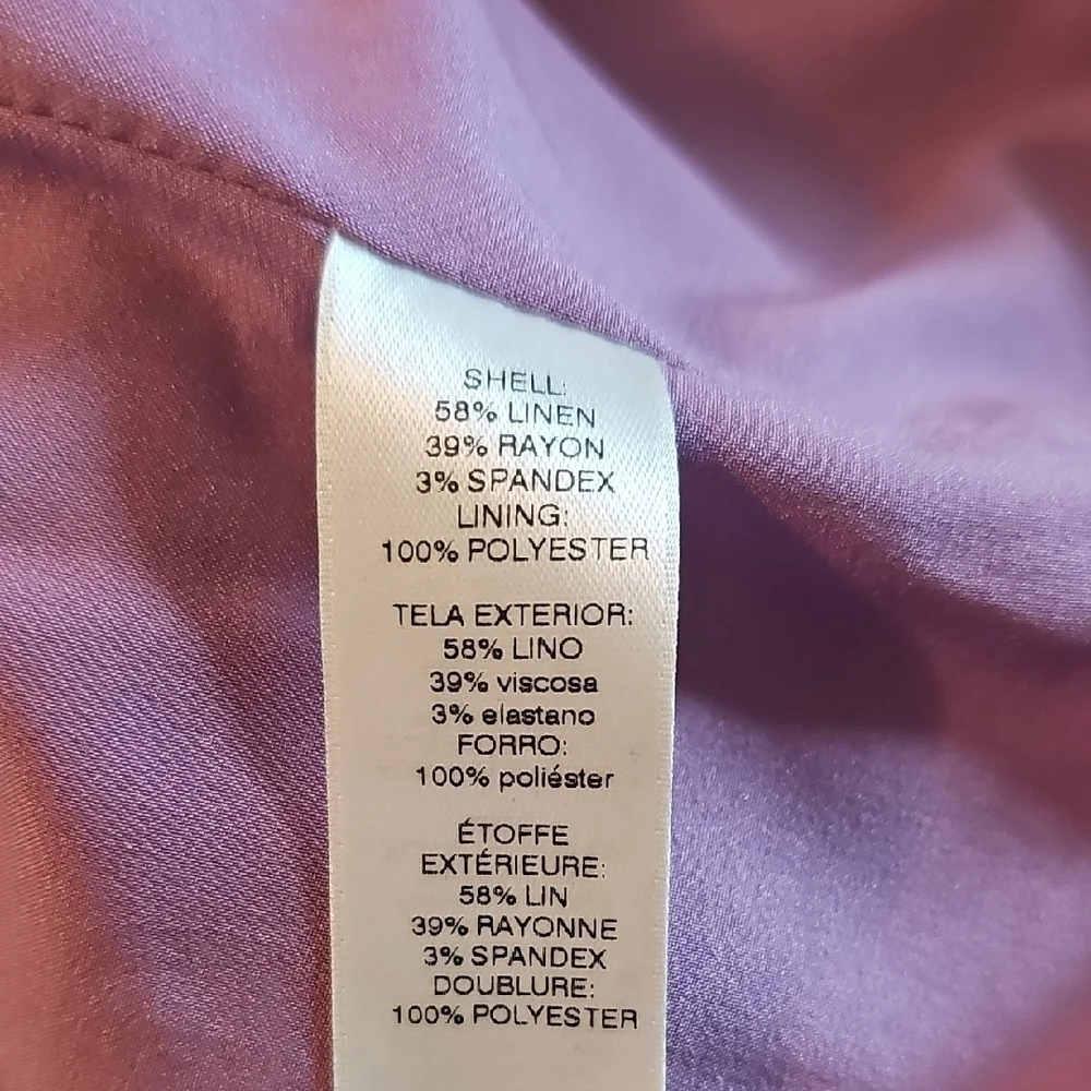 WHBM Women's Light Purple Jacket
